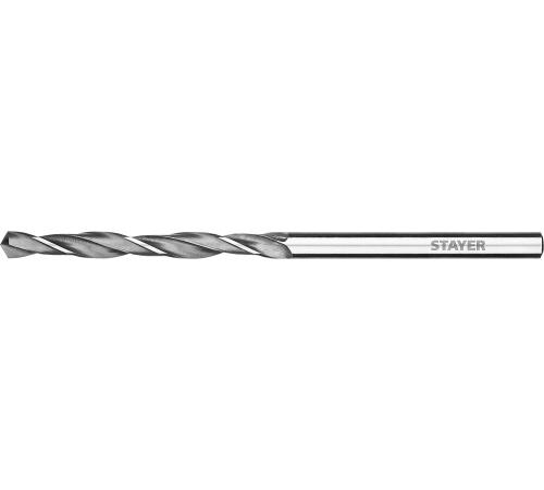 STAYER HSS-R, 2.5 х 57 мм, быстрорежущая сталь P6M5, сверло по металлу, Professional (29602-2.5)