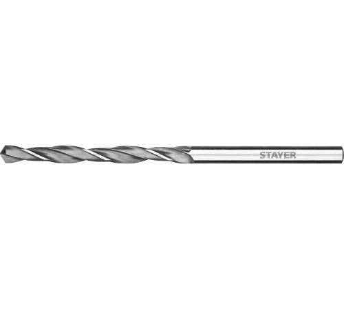 STAYER HSS-R, 3.0 х 61 мм, быстрорежущая сталь P6M5, сверло по металлу, Professional (29602-3)