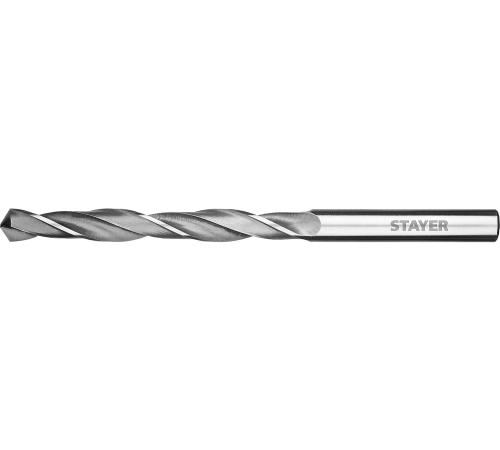 STAYER HSS-R, 6.0 х 93 мм, быстрорежущая сталь P6M5, сверло по металлу, Professional (29602-6)