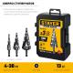 STAYER Pro-Max 3 шт, 4-30мм, винтовая спираль, набор сверл ступенчатых (29661-4-30-H3)