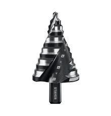 STAYER Pro-Max 6-52мм, 12 ступеней, винтовая спираль, сверло ступенчатое (29661-6-52-12)