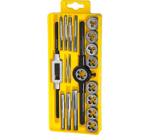 STAYER MaXCut, 20 предмета, легированная сталь, набор метчиков и плашек (28012-H20)