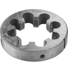 ЗУБР G 3/4″, сталь 9ХС, плашка круглая ручная (4-28032-3/4)