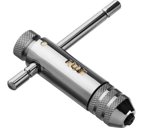 ЗУБР для M3-M10, метчикодержатель с храповым механизмом и реверсом, Профессионал (28137-85)