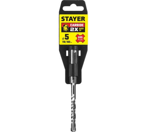STAYER 5 x 110 мм, SDS-plus бур, Professional (2930-110-05)