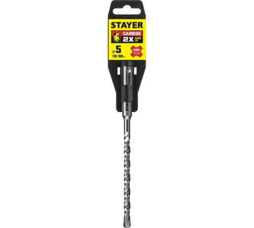 STAYER 5 x 160 мм, SDS-plus бур, Professional (2930-160-05)