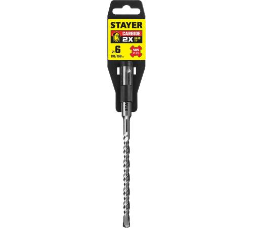 STAYER 6 x 160 мм, SDS-plus бур, Professional (2930-160-06)