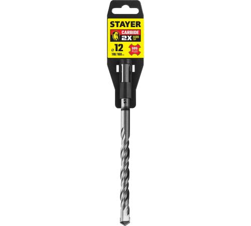 STAYER 12 x 160 мм, SDS-plus бур, Professional (2930-160-12)