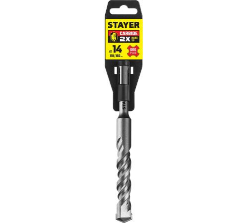 STAYER 14 x 160 мм, SDS-plus бур, Professional (2930-160-14)