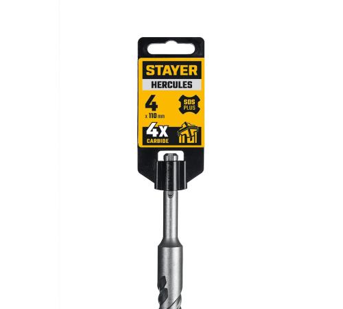 STAYER HERCULES-4Х 4x110 мм, SDS-plus бур (29290-110-04)