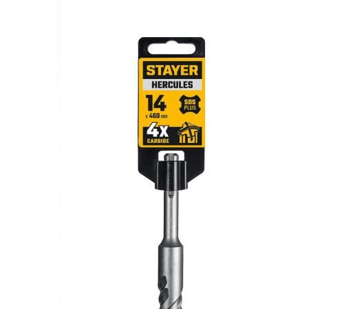 STAYER HERCULES-4Х 14x460 мм, SDS-plus бур (29290-460-14)