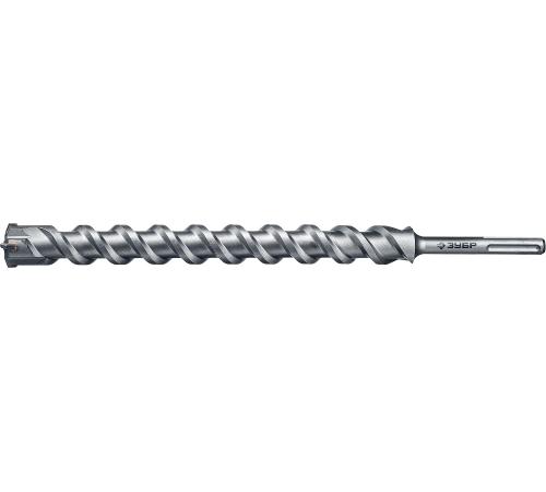 ЗУБР 40 x 410/520 мм, SDS-max бур, Профессионал (29350-410-40)