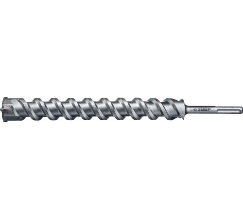 ЗУБР 45 x 410/520 мм, SDS-max бур, Профессионал (29350-410-45)