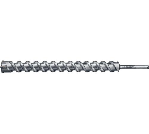 ЗУБР 52 x 610/720 мм, SDS-max бур, Профессионал (29350-610-52)