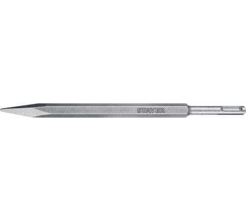 STAYER Gorilla Force, 250 мм, SDS-Plus, пикообразное зубило, Professional (29351-00-250)