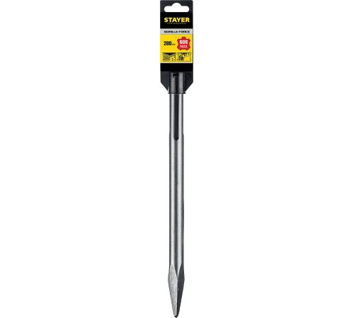 STAYER Gorilla Force, 280 мм, SDS-max, пикообразное зубило, Professional (29391-00-280)