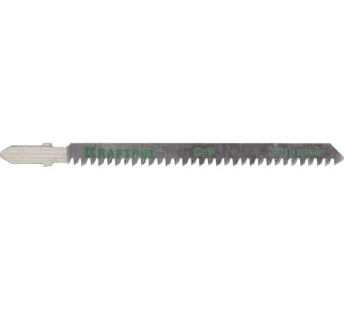 KRAFTOOL T234X, EU-хвост., по дереву, шаг 2-3 мм, 90 мм, 2 шт, полотна для лобзика (159506-U)