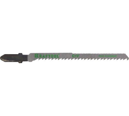 KRAFTOOL T101AO, EU-хвост., по дереву, шаг 2.5 мм, 75 мм, 5 шт, полотна для лобзика (159514-2.5-S5)