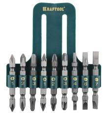 KRAFTOOL KraftMax, 9 шт, набор двусторонних бит (26060-H10)