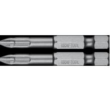 KRAFTOOL X-Drive PH2, 50 мм, 2 шт, торсионные биты (26121-2-50-2)