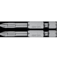 KRAFTOOL X-Drive PH2, 50 мм, 2 шт, торсионные биты (26121-2-50-2)