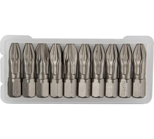 KRAFTOOL X-Drive, PZ3, 25 мм, 10 шт, торсионные биты (26123-3-25-10)