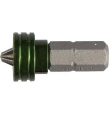 KRAFTOOL Magnet-X PH2, 25 мм, 1 шт, бита с магнитным держателем-ограничителем (26128-2-25-1)