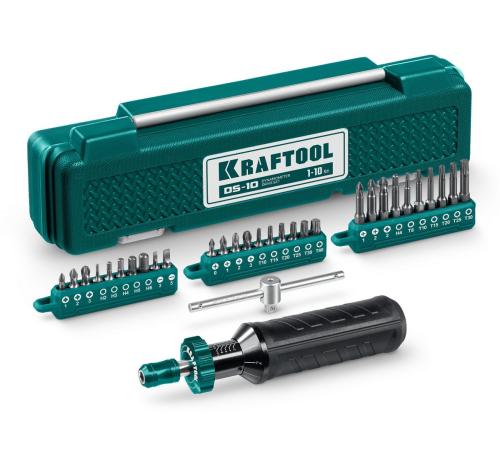 KRAFTOOL DS-10 1-10 Нм, динамометрическая отвертка (64037)