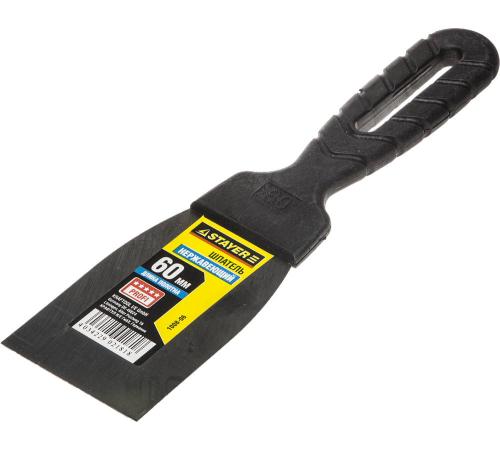 STAYER PROFlat, 60 мм, пластиковая ручка, нержавеющий шпатель, Professional (1008-06)