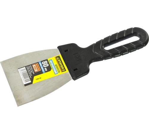 STAYER PROFlat, 80 мм, пластиковая ручка, нержавеющий шпатель, Professional (1008-08)