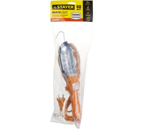 STAYER MAXLight, 60 Вт, переносной светильник (56061)