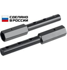 ЗУБР УД-3, НЕХ 32 - круг 30 мм, 2 шт., удлинитель (707107-3)