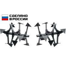 ЗУБР Ф-1, НЕХ 23, фрезы гусиные лапки для мотоблоков (707108-1)