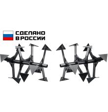 ЗУБР Ф-1, НЕХ 23, фрезы гусиные лапки для мотоблоков (707108-1)
