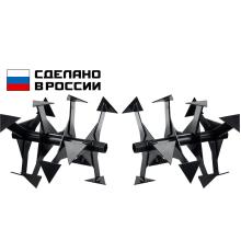 ЗУБР Ф-2, НЕХ 32, фрезы гусиные лапки для мотоблоков (707108-2)