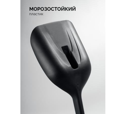 ЗУБР БУРАН, автомобильная снеговая лопата, монолитная, ударопрочный пластик 690мм, Профессионал (421851)
