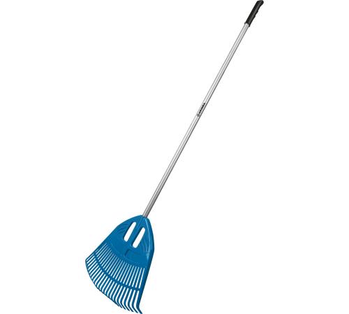 GRINDA PP-23 ALU, 500 х 50 х 1680 мм, 23 зубца, алюминиевый черенок, пластиковые, веерные грабли, PROLine (421811)