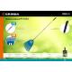 GRINDA PP-23 ALU, 500 х 50 х 1680 мм, 23 зубца, алюминиевый черенок, пластиковые, веерные грабли, PROLine (421811)