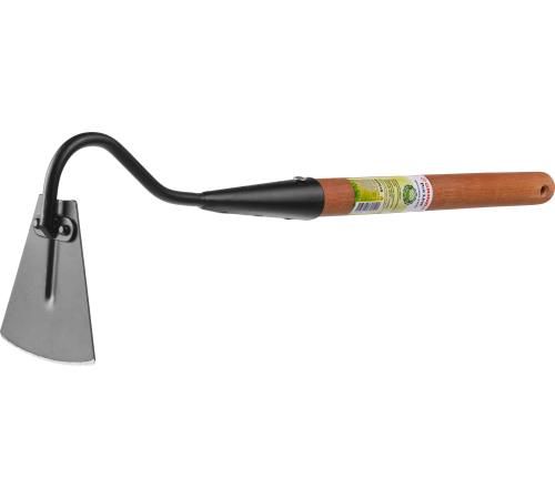 GRINDA ProLine 113х100х575 мм, с тулейкой, деревянная ручка, узкая мотыжка (421518)