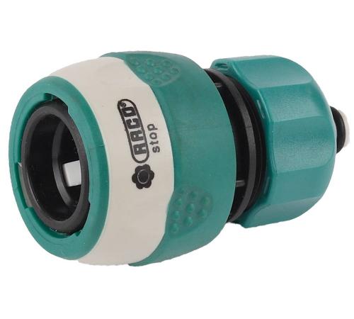 RACO COMFORT-PLUS, 1/2″, из ABS-пластика с TPR, с автостопом, для шланга, быстросъемный соединитель (4248-55233C)