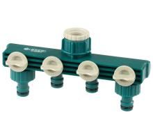 RACO ORIGINAL, 1/2″ - 3/4″, четырехканальный, с внутренней резьбой, из ABS пластика, поливочный распределитель (4250-55258C)