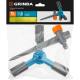 GRINDA RR-P, 75 м, 2 полив, 3 сопла, на пике, ударопрочный пластик, круговой распылитель, PROLine (40341)