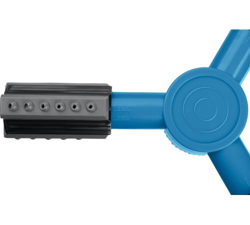GRINDA RR-P, 75 м, 2 полив, 3 сопла, на пике, ударопрочный пластик, круговой распылитель, PROLine (40341)
