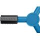GRINDA RR-P, 75 м, 2 полив, 3 сопла, на пике, ударопрочный пластик, круговой распылитель, PROLine (40341)