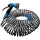 GRINDA спиральный шланг 3/8″ x 15 м, пистолет-распылитель, адаптеры, поливочный набор, PROLine (428495)