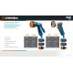 GRINDA B-834, пистолет поливочный B-8, коннектор 3/4, конектор 3/4 с автостопом, адаптер с внутр. резьбой 1/2х3/4, набор поливочный, PROLine (429113)