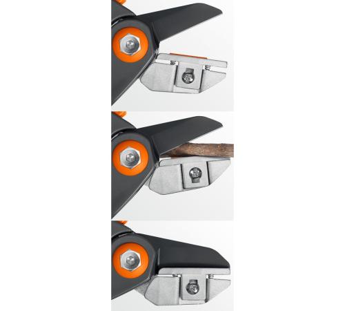 GRINDA P-56, 205 мм, легированная сталь, двухкомпонентные рукоятки, контактный секатор, PROLine (423456)