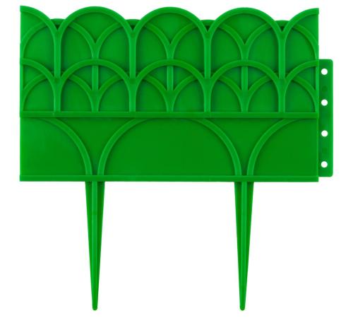 GRINDA 14 х 310 см, зеленый, декоративный бордюр для цветников (422223-G)