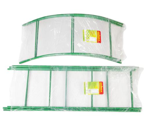 GRINDA КЛАССИКА, 240 х 120 х 36 см, разборная, стальная, декоративная арка (422249)