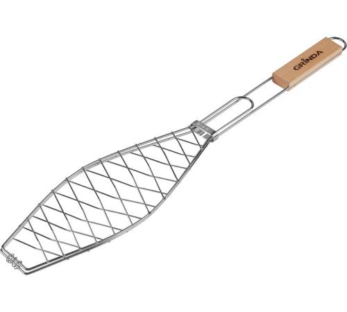 GRINDA Barbecue, 360 х 130 мм, для рыбы, решетка-гриль (424720)